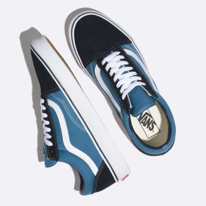 Vans Old Skool Classic Damen Navy | 92134MTBR