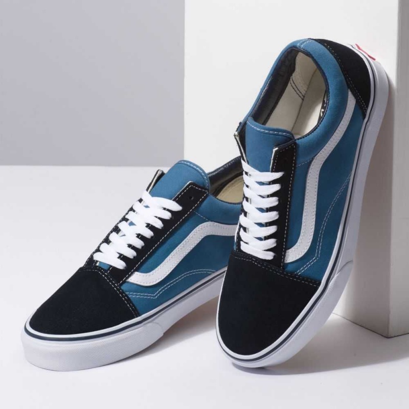 Vans Old Skool Classic Damen Navy | 92134MTBR