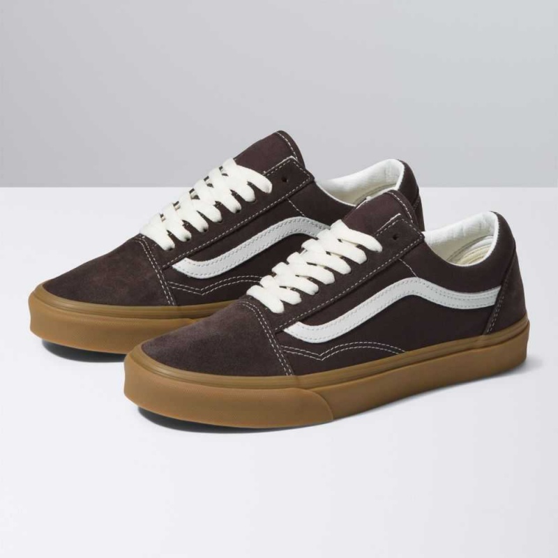 Vans Old Skool Classic Damen Schokolade | 91584CHES