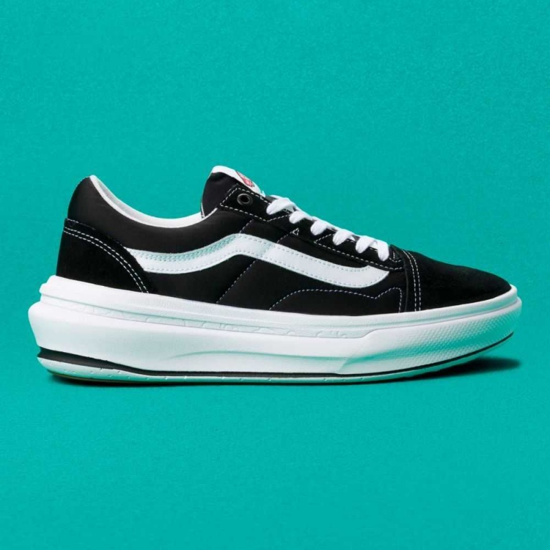 Vans Old Skool Overt CC Classic Damen Schwarz Weiß | 23164UJXB