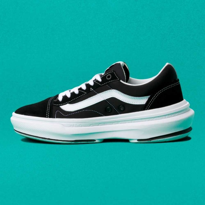 Vans Old Skool Overt CC Classic Damen Schwarz Weiß | 23164UJXB