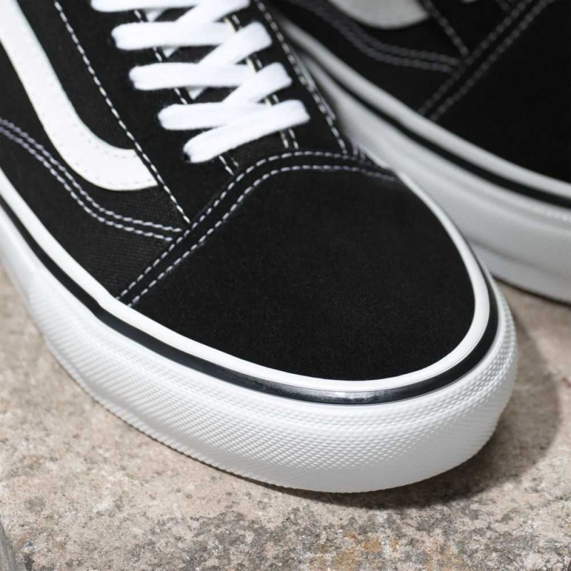 Vans Old Skool Skateschuhe Herren Schwarz Weiß | 52179OKVI