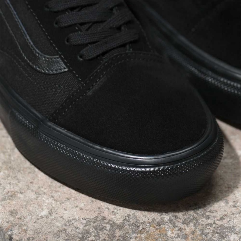 Vans Old Skool Skateschuhe Herren Schwarz Schwarz | 59071SXFA