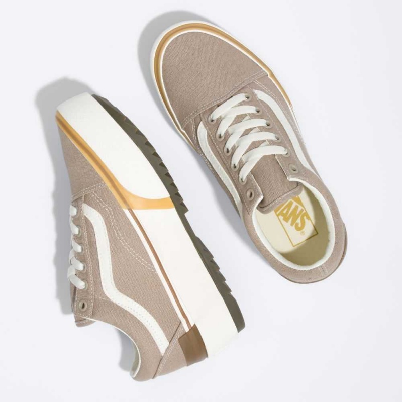 Vans Old Skool Stacked Classic Damen Mehrfarbig | 81096UWPM