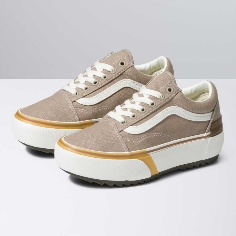 Vans Old Skool Stacked Classic Damen Mehrfarbig | 81096UWPM