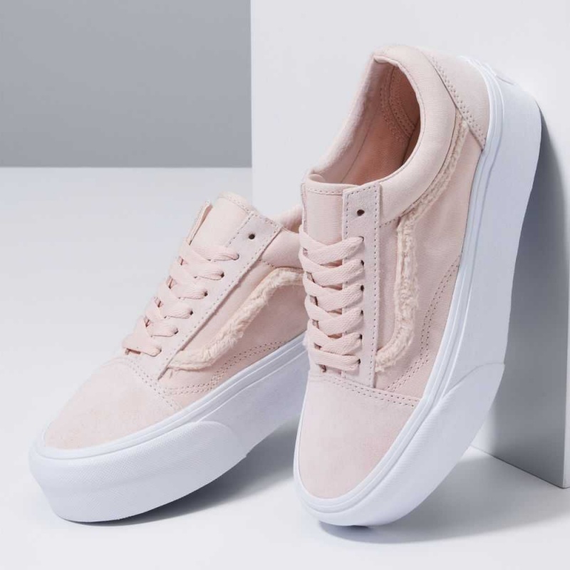 Vans Old Skool Stackform Classic Damen Rosa | 87629MAVO