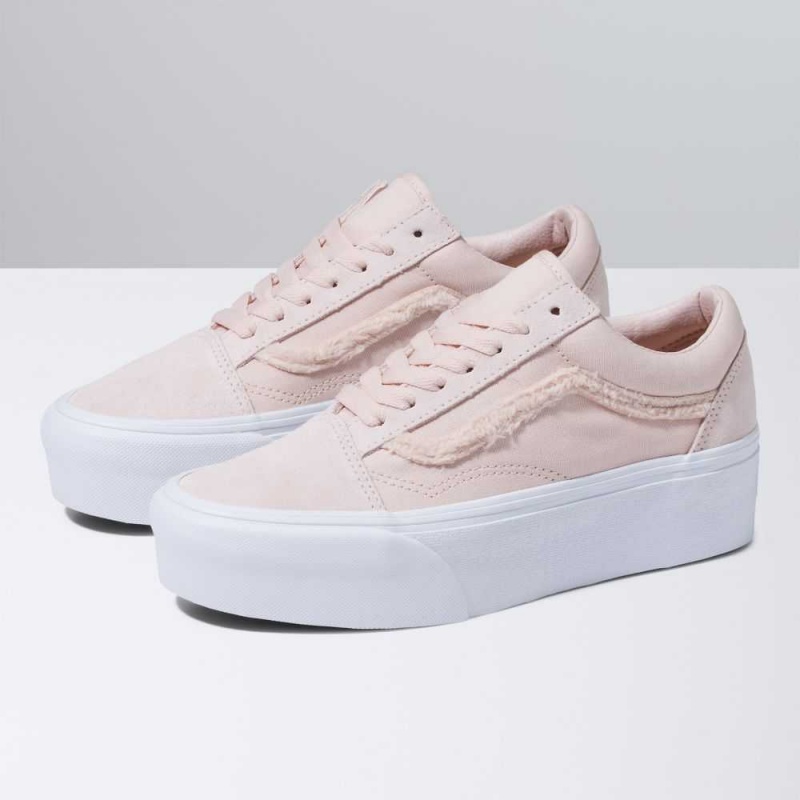 Vans Old Skool Stackform Classic Damen Rosa | 87629MAVO