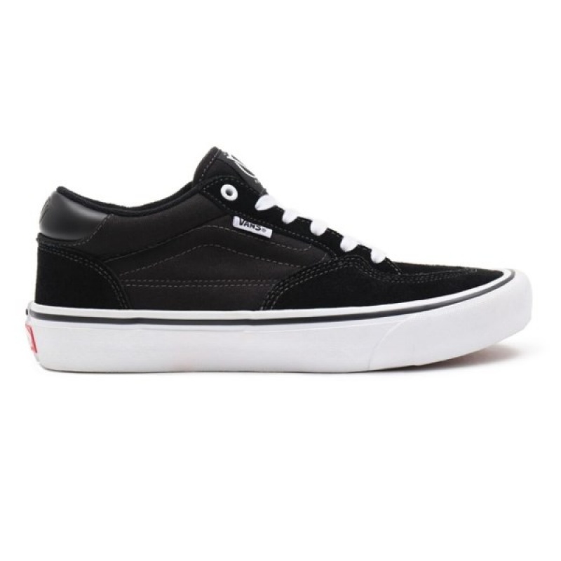 Vans Rowan Pro Skateschuhe Damen Schwarz Weiß | 84651XPWG