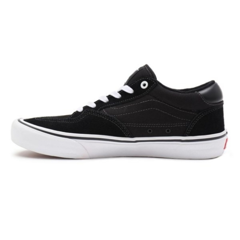 Vans Rowan Pro Skateschuhe Damen Schwarz Weiß | 84651XPWG