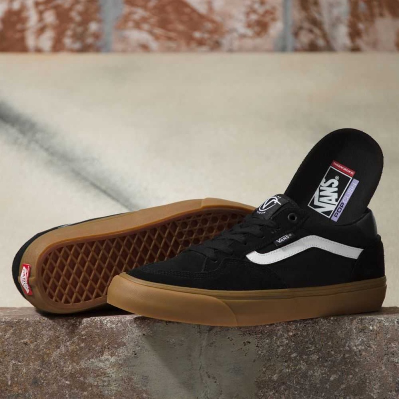 Vans Rowan Skateschuhe Herren Schwarz | 97358DEXM