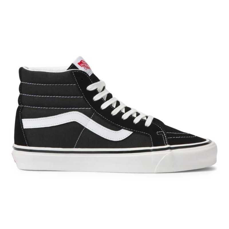 Vans SK8-Hi 38 DX Classic Damen Schwarz Weiß | 76412ZSPQ