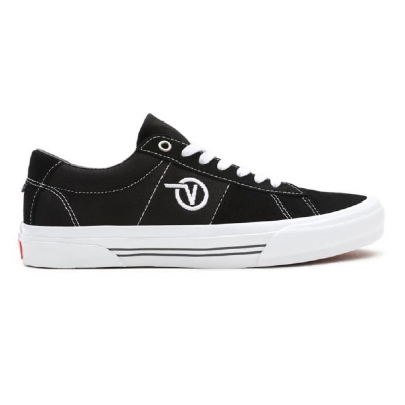 Vans Sid Skateschuhe Herren Schwarz Weiß | 01764KJWL