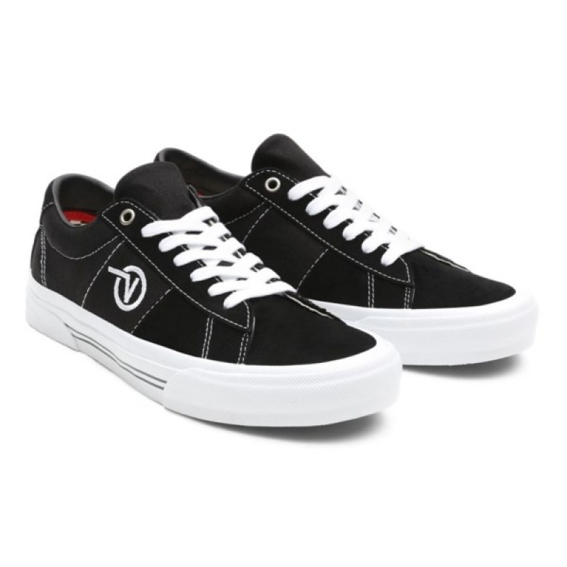 Vans Sid Skateschuhe Herren Schwarz Weiß | 01764KJWL