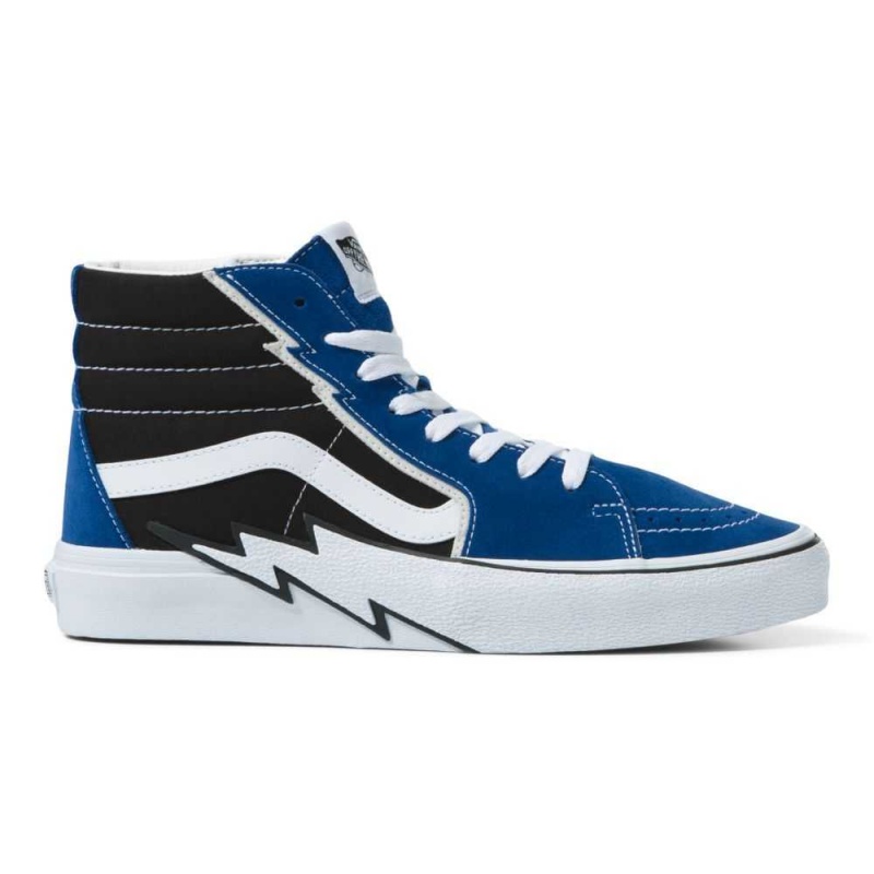 Vans Sk8-Hi Bolt Classic Damen Blau Schwarz | 02571HEUW