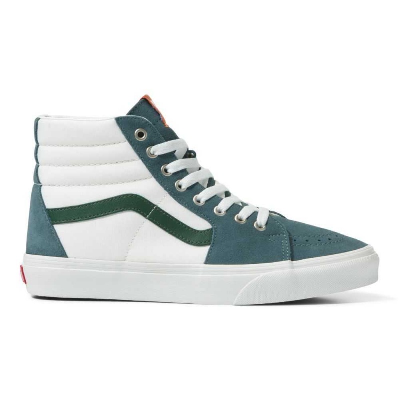 Vans Sk8-Hi Classic Damen Blau Grün | 01237DNOX