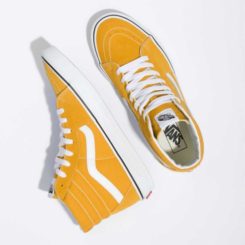 Vans Sk8-Hi Classic Damen Gelb | 06917SRWX