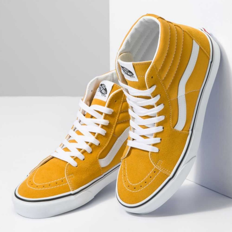 Vans Sk8-Hi Classic Damen Gelb | 06917SRWX