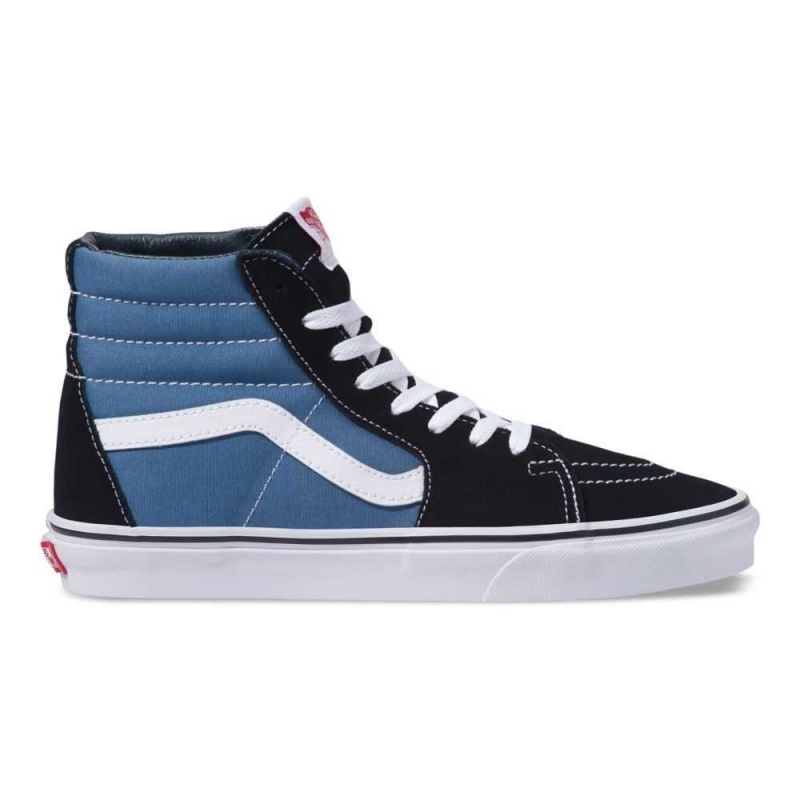 Vans Sk8-Hi Classic Damen Navy | 06947VLAZ