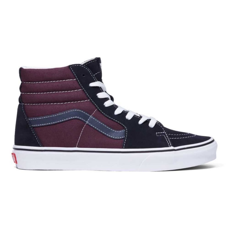 Vans Sk8-Hi Classic Damen Navy | 62195ORBZ