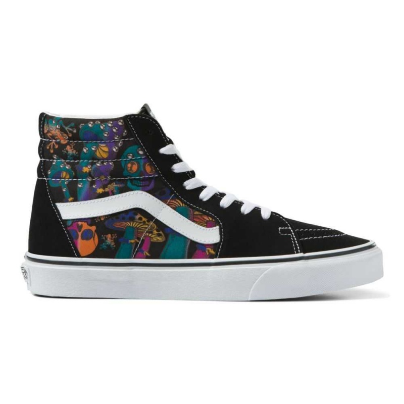 Vans Sk8-Hi Classic Damen Schwarz Mehrfarbig | 54107BLOE