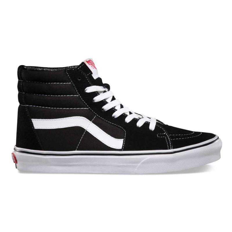 Vans Sk8-Hi Classic Damen Schwarz Schwarz Weiß | 07498PVSR