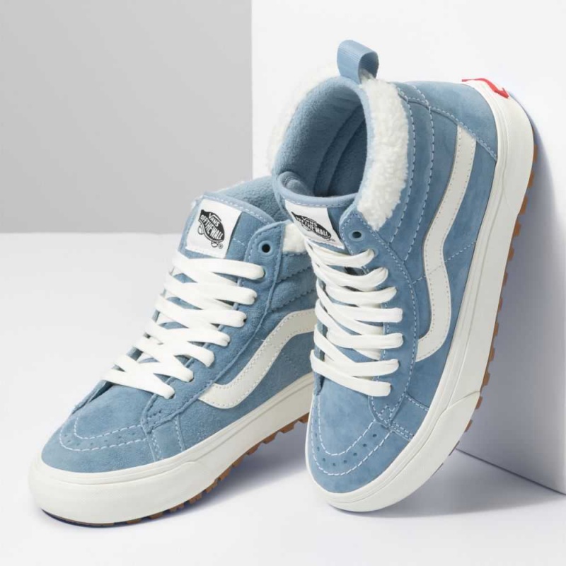 Vans Sk8-Hi MTE-1 Classic Damen Blau | 83162LNAJ