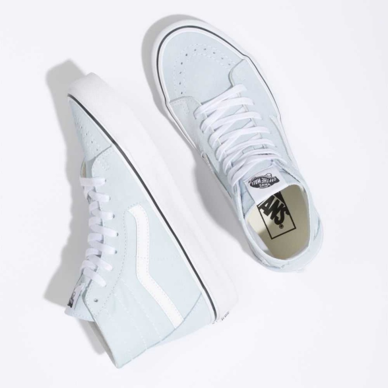 Vans Sk8-Hi Tapered Classic Damen Blau | 54903RLWB