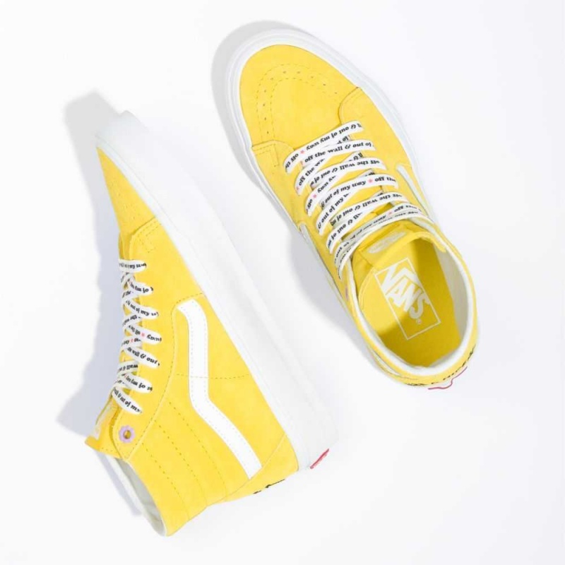 Vans Sk8-Hi Tapered Classic Damen Gelb | 27083ZFDH