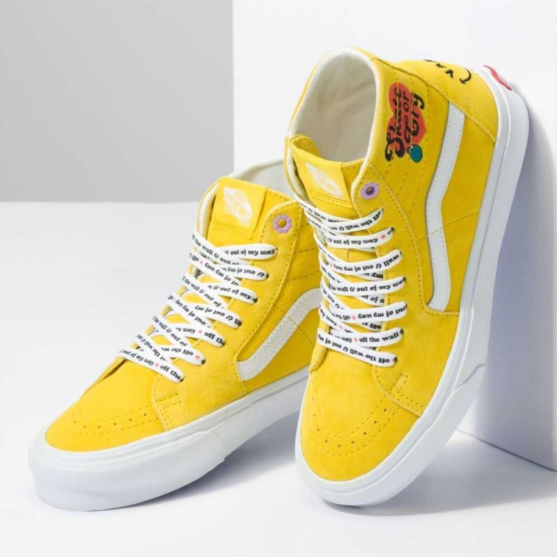 Vans Sk8-Hi Tapered Classic Damen Gelb | 27083ZFDH