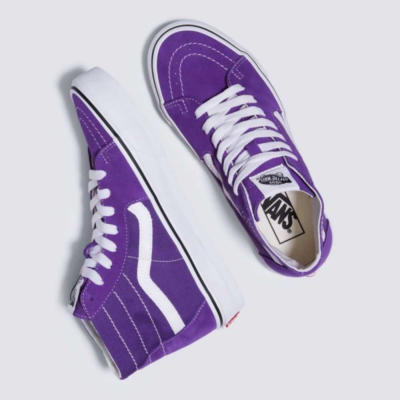 Vans Sk8-Hi Tapered Classic Damen Lila | 47568QDFI