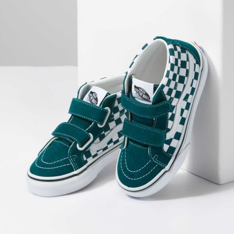 Vans Sk8-Mid Reissue V Classic Damen Tiefestürkis | 45239CQFB