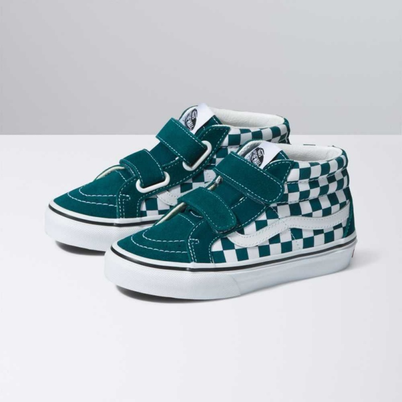 Vans Sk8-Mid Reissue V Classic Damen Tiefestürkis | 45239CQFB