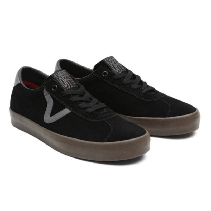 Vans Sport Skateschuhe Herren Schwarz | 63701RFES