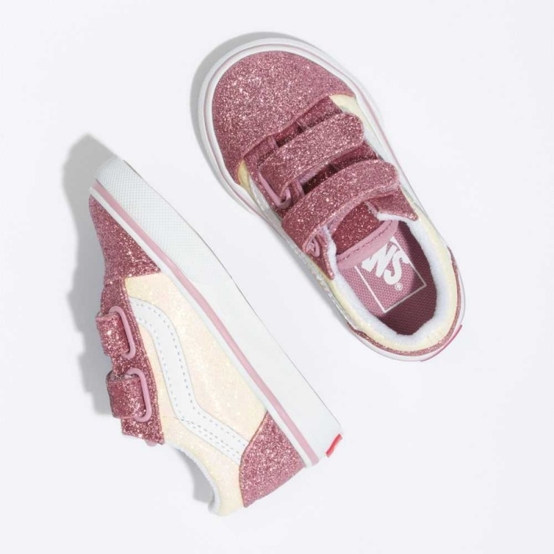 Vans Toddler Old Skool V Classic Damen Mehrfarbig | 93428RXWY