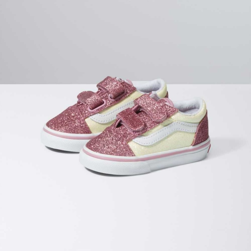 Vans Toddler Old Skool V Classic Damen Mehrfarbig | 93428RXWY