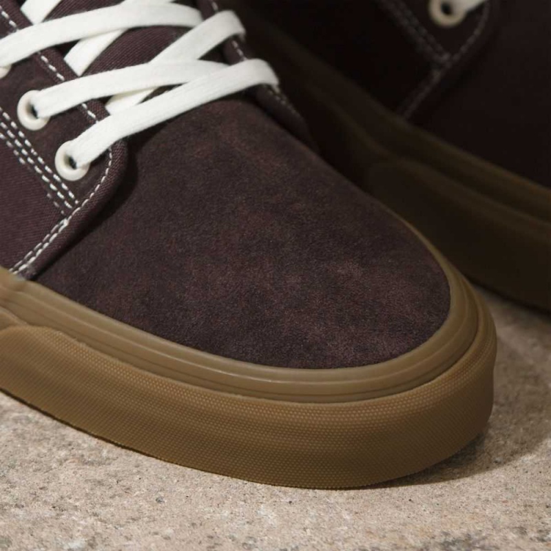 Vans Wildleder Gum Chukka Low Skateschuhe Herren Schokolade | 47268XSGH