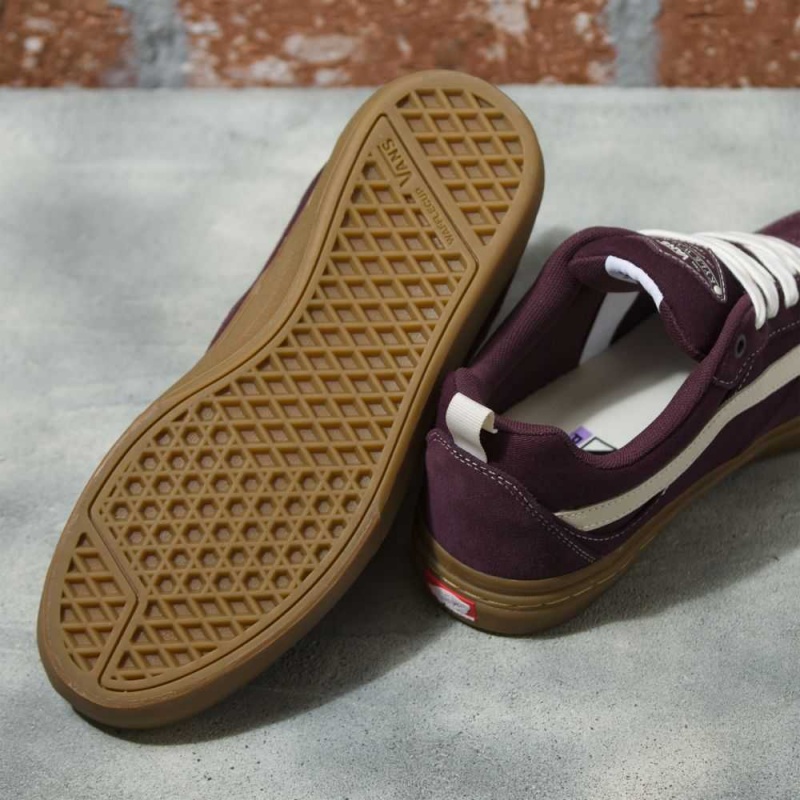 Vans Wildleder Gum Kyle Walker Skateschuhe Damen Bordeaux | 35196PNEO